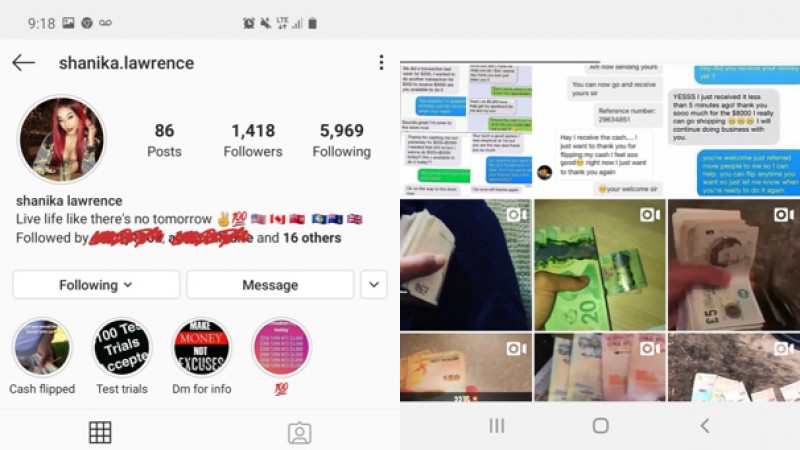 Instagram SCAM LOOMING RECORDS - Instagram Marketing - MP Social